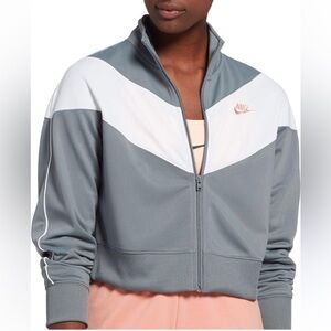 Nike Element Thermal Brown And‎ White Zip up Jacket Women's Size Small NWT